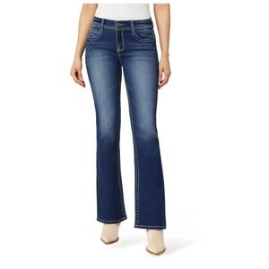 WallFlower Feisty Curvy Low Rise Slim Flare Jeans Size‎ 13 Juniors